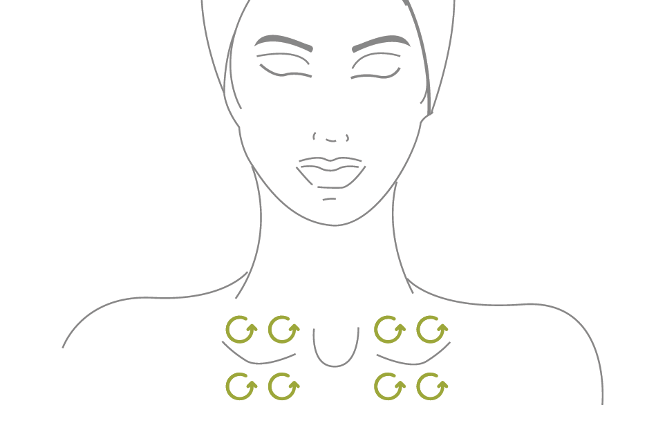 Chest Revive Micro Move area illustration with Sculpta by Déesse PRO