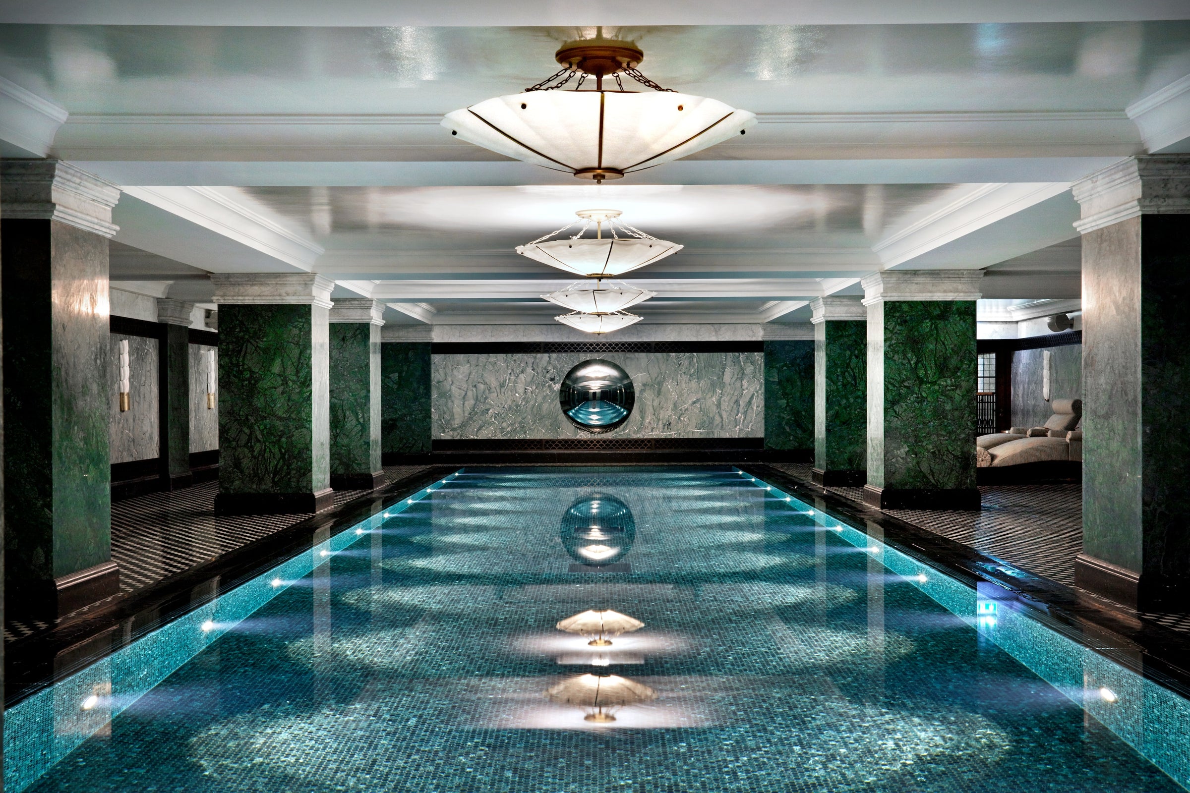 The Ned hotel spa interior featuring Déesse PRO LED treatment